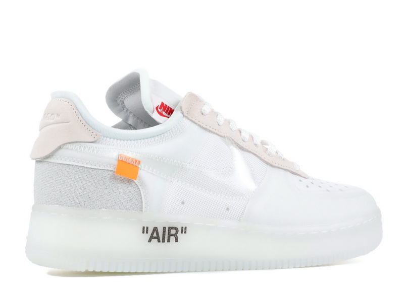 Authentic OFF-WHITE x Nike Air Force 1 Low White